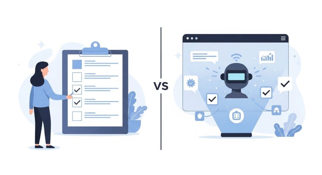 ChatGPTのタスク管理機能でできることの比較図