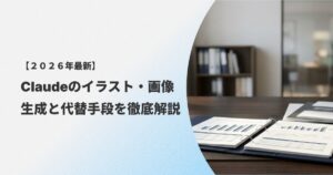 Claudeのイラスト・画像生成記事のアイキャッチ