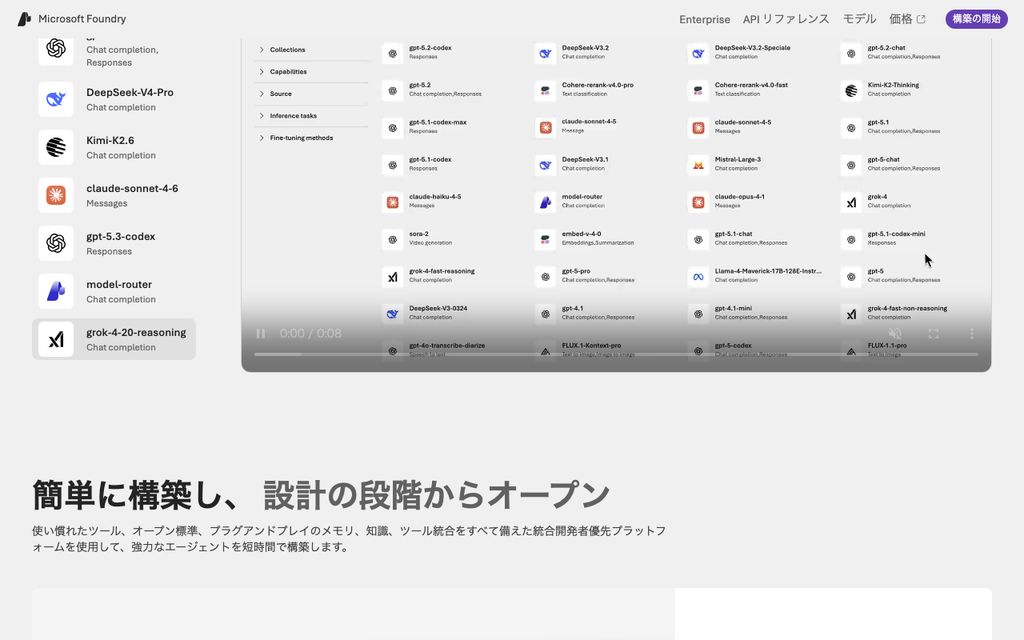 Microsoft Foundryポータル(ai.azure.com)のサインイン画面