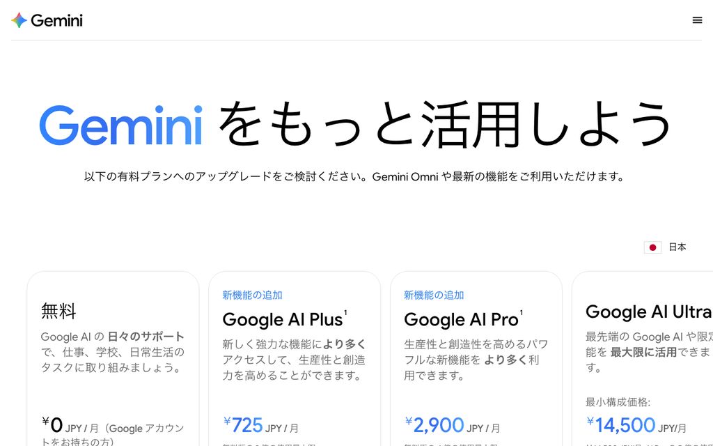 Geminiの画面キャプチャ：Google Workspaceと連携してスプレッドシートを自然言語で分析できるAIツールの操作画面