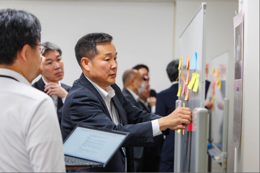扇屋商事様 現場ワークショップの様子