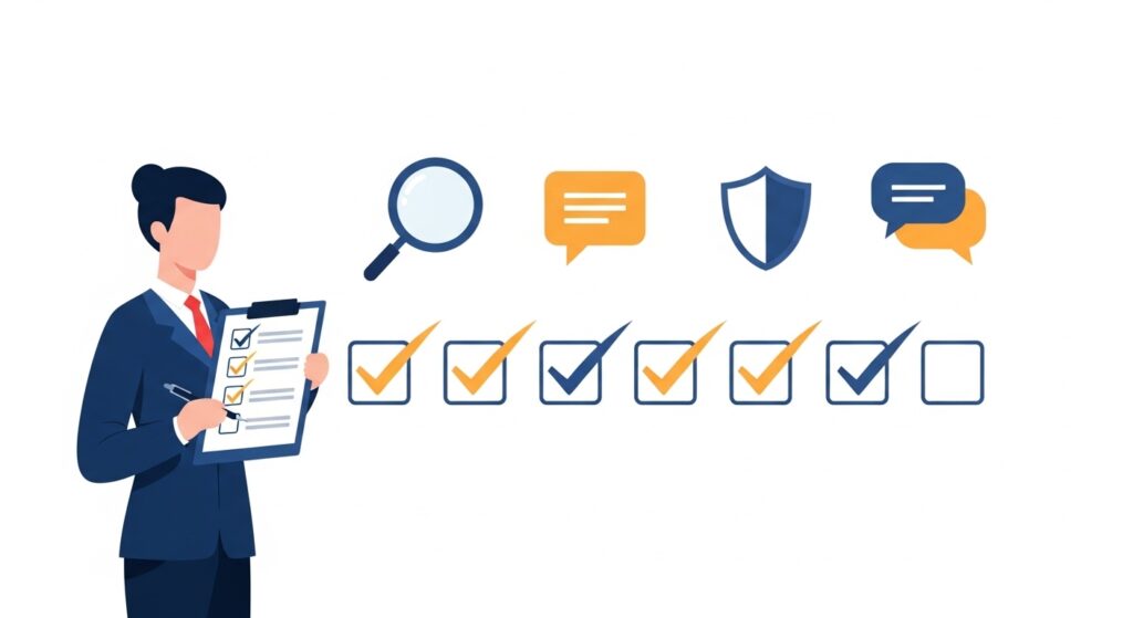 チェックリストとコンサルタント